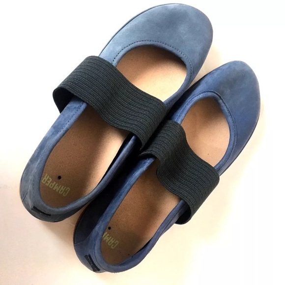 Camper Shoes - CAMPER Nina RIGHT ballet flat suede nubuck leather
